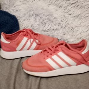 Pink adidas